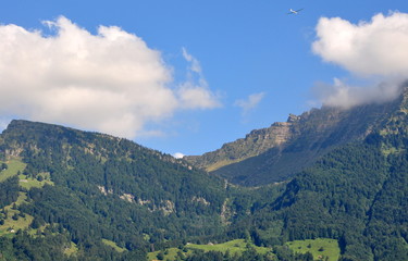 Fototapeta na wymiar Suisse alpine