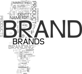 Branding word cloud