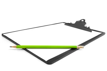 Fototapeta premium Clipboard with Pencil