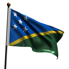 High resolution flag of Solomon Islands