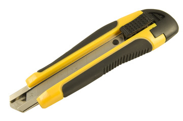 workman's craft knife isolated on white background