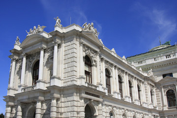 Fototapeta na wymiar Hofburgtheater in Wien