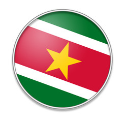 Fototapeta premium Flag of Suriname