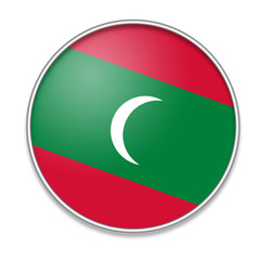 Flag of the Maldives