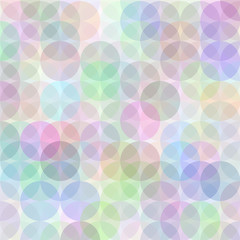 Retro vector multicolored circle pattern