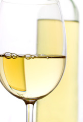 Glass of white wine