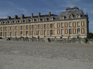 Patio de armas del Palacio de Versalles