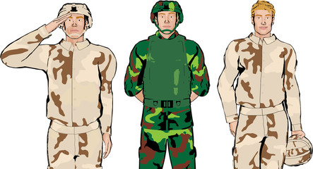 Soldat Illustration