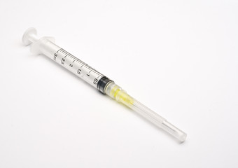 hypodermic syringe