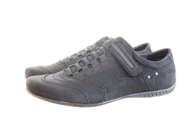 Man's shoes isolated.