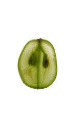 durchleuchtete Traube