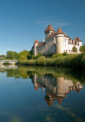 Château de Cléron, Franche-Comté - obrazy, fototapety, plakaty