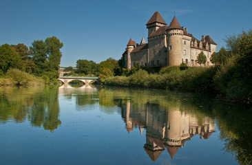 Fototapeta na wymiar Castle Cléron, Franche-Comté