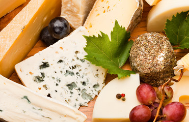 Assortiment et plateau de fromage © Chlorophylle