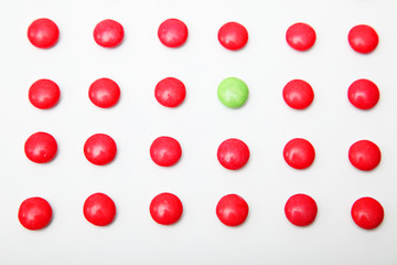 Konzept Innovation und Boss