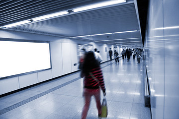 Fototapeta premium subway station