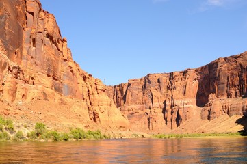 Fototapeta na wymiar Colorado River Glen Canyon