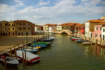 Fototapeta na wymiar Murano - wspaniałe weneckie wyspa, Wenecja, Włochy