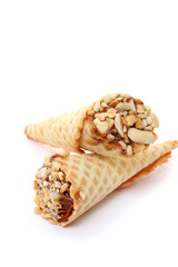 pastry isolated on white background