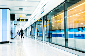 subway station