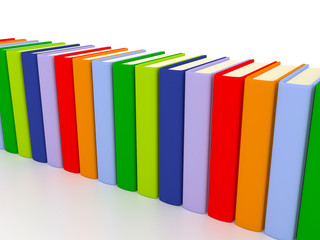 Colorful Book Stack
