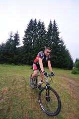 Naklejka premium mountain bike