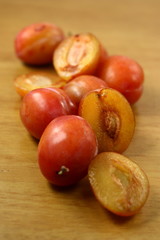 fresh plums