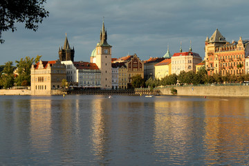 Fototapeta na wymiar View of old town in Prague - Czech Republic