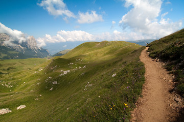 Fototapeta premium Seiser Alm in Südtirol