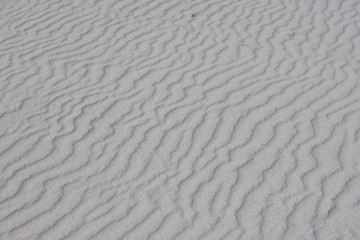 some waves in the sand