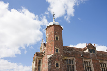 Fototapeta premium old elizabethan house tower