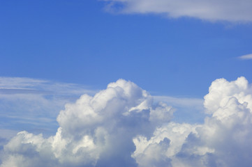 青空と雲