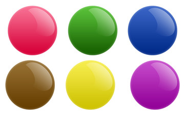 Round Circle Buttons