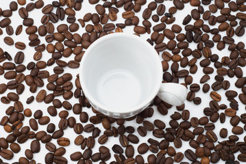 cup of coffee beans
