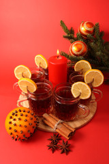 Mulled wine and spice