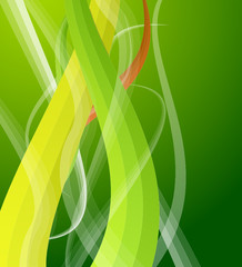 Obraz premium Green deep organic background