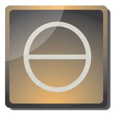 Boton sal (simbolo de alquimia)