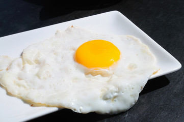 Prepared Egg - Isolated prepared egg under the sun