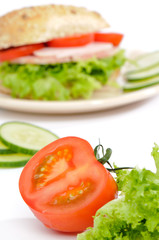 Juicy Ripe Tomato