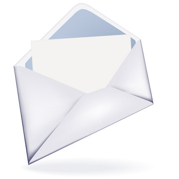 opened letter email icon vector image