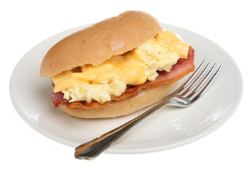 Breakfast Bacon & Egg Roll