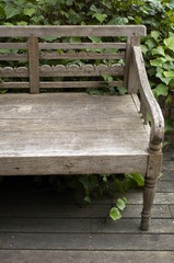 Naklejka premium ベンチ