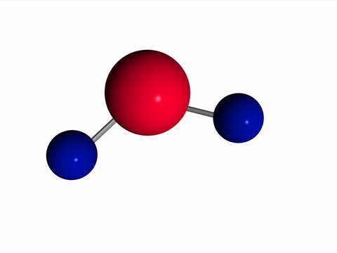 Molecule - water - H2O