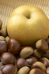 栗と梨