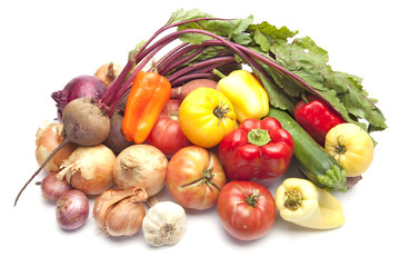 Fresh Organic Summer Vegetables
