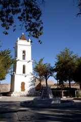 Fototapeta premium Toconao Village, a Oasis in Atacama desert