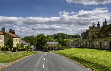Fototapeta na wymiar Coxwold wieś