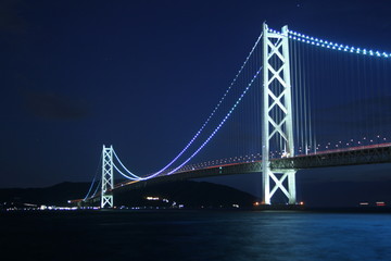 Fototapeta na wymiar Most Akashi Kaikyo