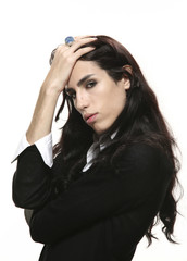 portrait androgynous