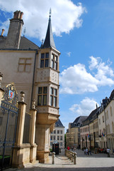Obraz premium Rue dans Luxembourg
